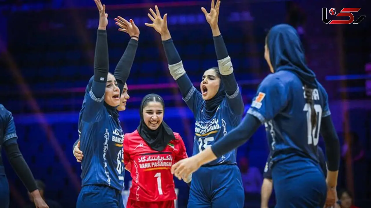برد زنان والیبال ایران در قهرمانی آسیا با ثبت رکوردی تاریخی