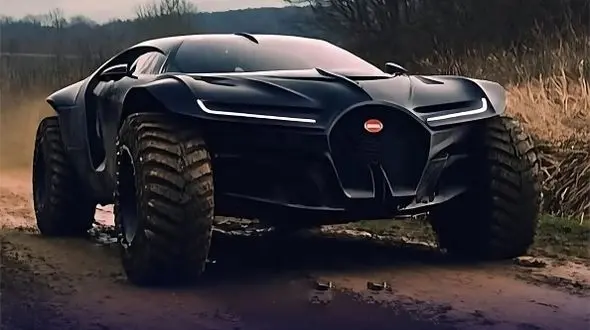 نگاهی متفاوت به بوگاتی در جاده‌های ناهموار (تصاویر اختصاصی)