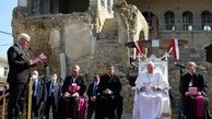پاپ فرانسیس در موصل از بازگشت مسیحیان به این شهر حمایت کرد