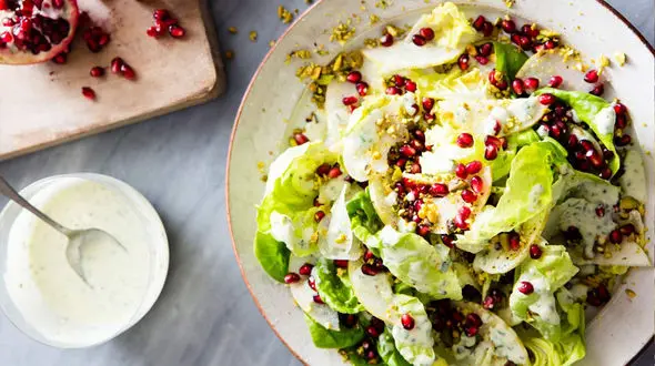 طراوت پاییز در سالادی خوشمزه و سالم + فیلم 