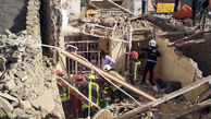 اتفاق وحشتناک در مشهد / زنده به گور شدن یک عده زیر ساختمان آوار شده + عکس