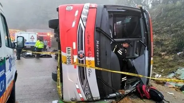 لت و پار شدن 3 کودک و 8 زن و مرددر جاده مرگ مکزیک