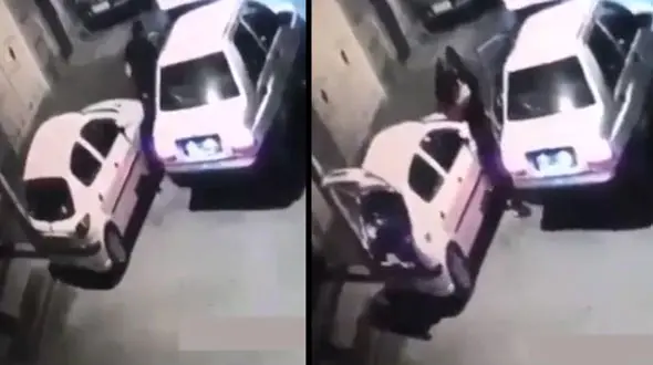 سرقت از پژو ۲۰۶ در عرض چند ثانیه + فیلم