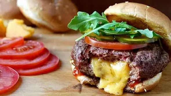 طرز تهیه برگر مغزدار خانگی خوشمزه و حرفه‌ ای