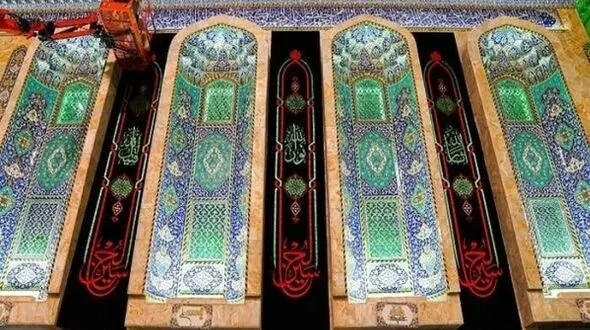 گزارش تصویری خبرنگار اعزامی رکنا از صحن و سرای حضرت عشق(ع)