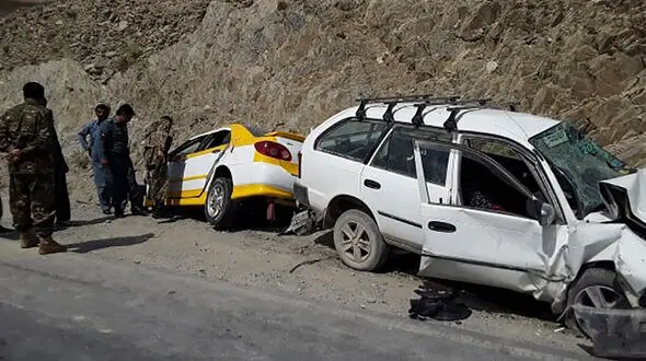  ۱۰ کشته و زخمی در تصادفات جاده‌ای افغانستان