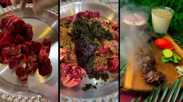 طبخ کباب ترش گیلانی + فیلم 