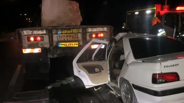 تصادف مرگبار و پرحاشیه در بزرگراه دستجردی!/ به خودرو پلیس هم کوبیدند! 