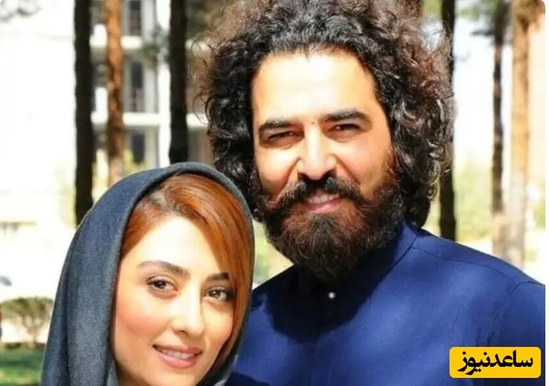 الهام طهموری و همسرش حامد احمدجو
