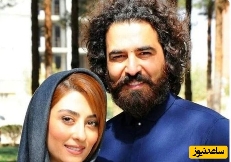 الهام طهموری و همسرش حامد احمدجو