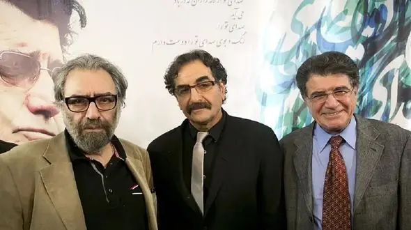 فیلم آواز محشر شهرام ناظری برای تولد 73 سالگی استاد شجریان  ! / خشکتان می زند