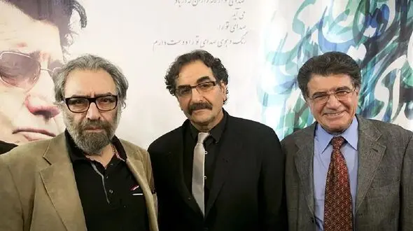 فیلم آواز محشر شهرام ناظری برای تولد 73 سالگی استاد شجریان  ! / خشکتان می زند