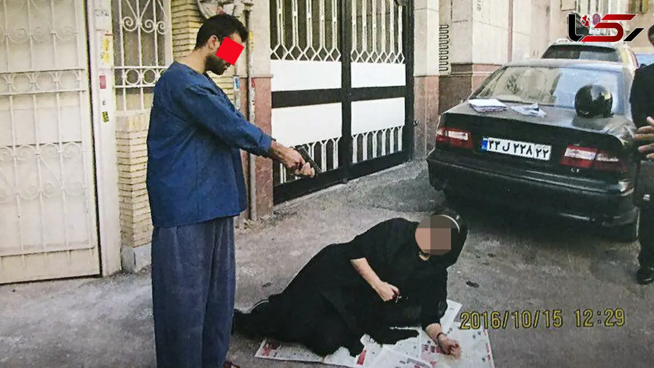 وقتی فهمیدم زن مورد علاقه ام حاضر به جدایی از شوهرش نیست او را کشتم+تصاویر بازسازی صحنه