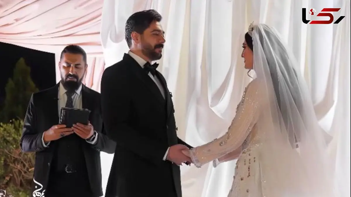 فیلم / مولانا خوانی محمدرضا علیمردانی در عروسی باشکوه مریم مومن با سهیل قاصدی / عشق یعنی گل به جای خار باش عشق یعنی ...