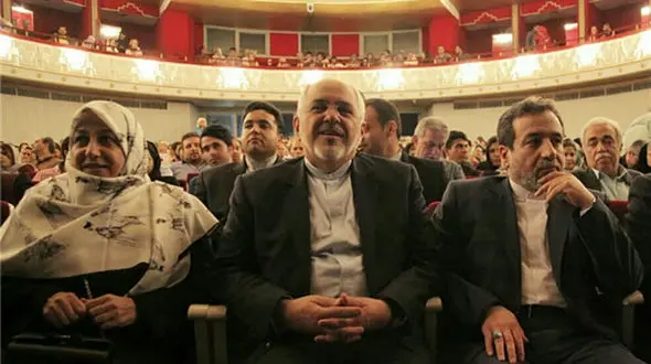 محمدجواد ظریف در کنسرت حسام الدین سراج +عکس