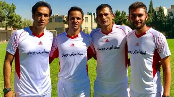 آرش برهانی در کلاس‌های پیشرفته بدنسازی