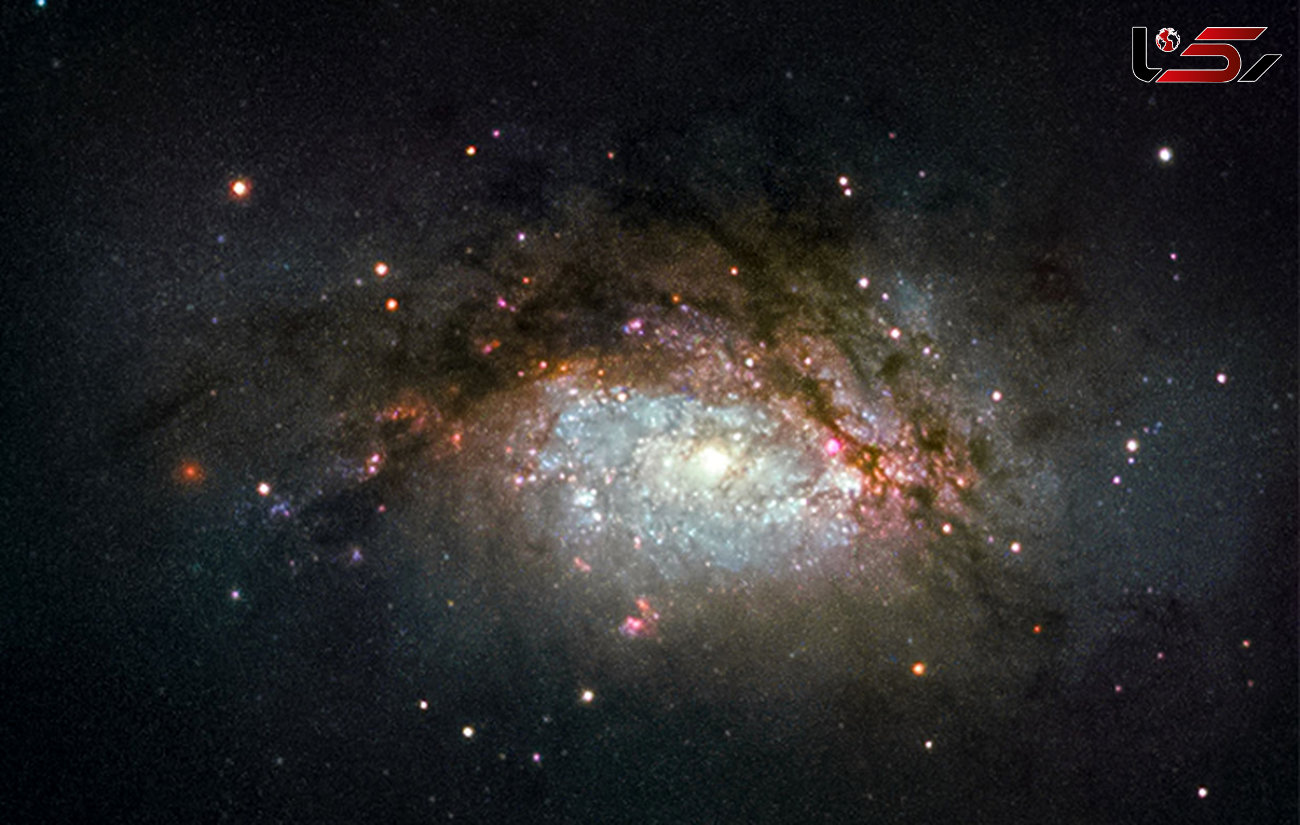 تولد پرشکوه کهکشان غول‌پیکر