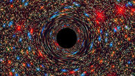 کشف سیاه‌چاله‌ای در مرداب کیهانی