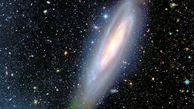 عکس زیبا  از کهکشان مارپیچی