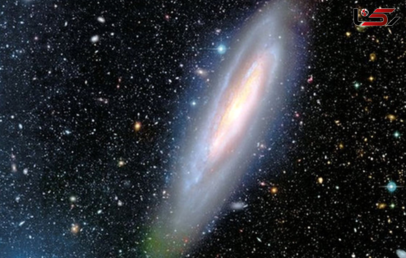 عکس زیبا  از کهکشان مارپیچی