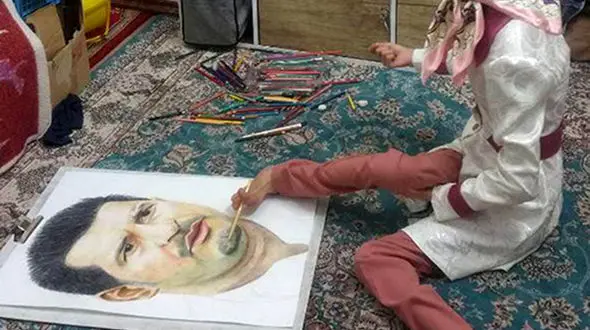 دختری که با یک عکس علی دایی را شوکه کرد + عکس