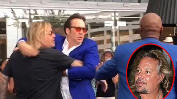 آقای خواننده بخاطر حمله به طرفدار بازیگر معروف دستگیر شد+عکس