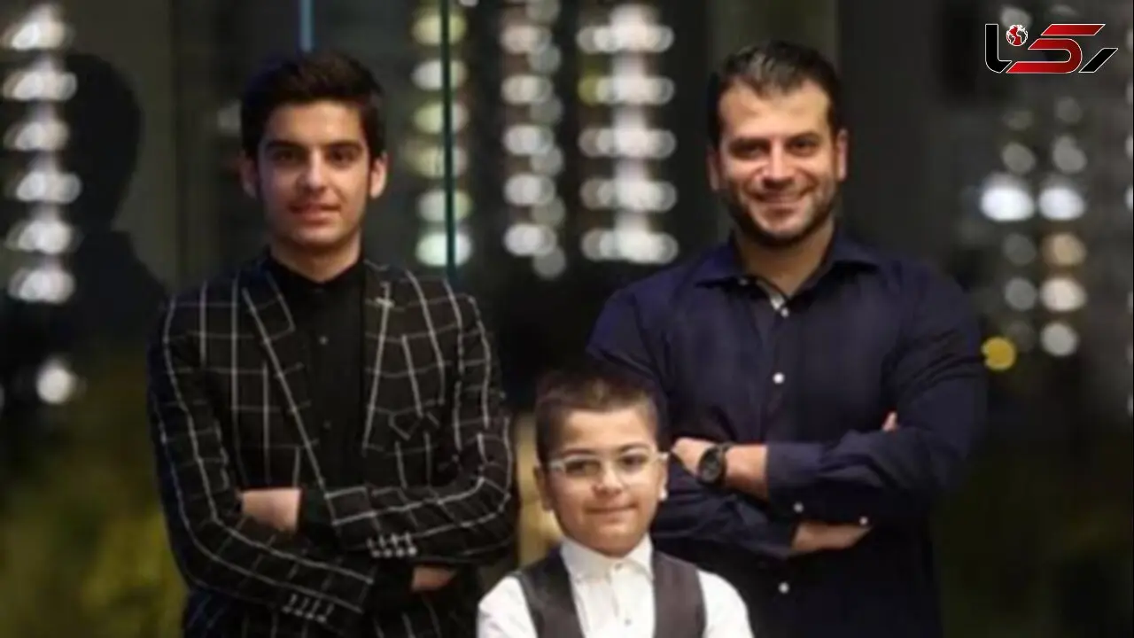 عکس/ «جواد جوادیِ جوان» در کنار «جواد جوادیِ نوجوان» در پشت‌صحنه بچه مهندس! 