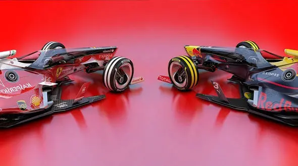 ببینید اتومبیل‌های فرمول یک در سال ۲۰۳۰ چه شکلی هستند؟+ تصاویر