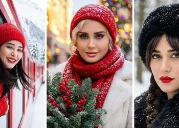 استایل شیک برای برف‌بازی می‌خواهید؟ از این بازیگران ایرانی ایده بگیرید