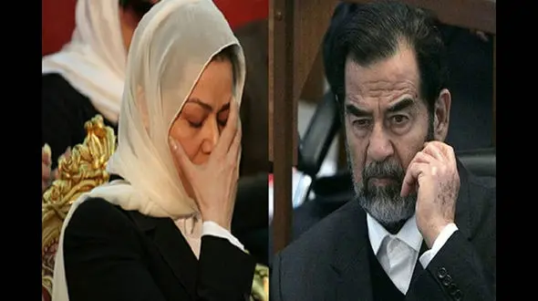 عکس جدید با تغییر چهره زیبای دختر صدام حسین / پیام عجیب رغد صدام  به جهانیان 