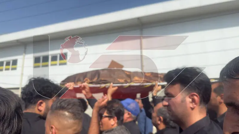تشییع پیکر الهه حسین نژاد