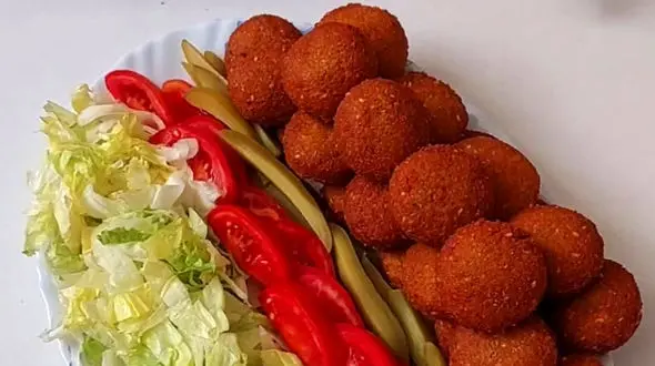 فلافل ترد و خوشمزه میخوای این دستور را امتحان کن + فیلم