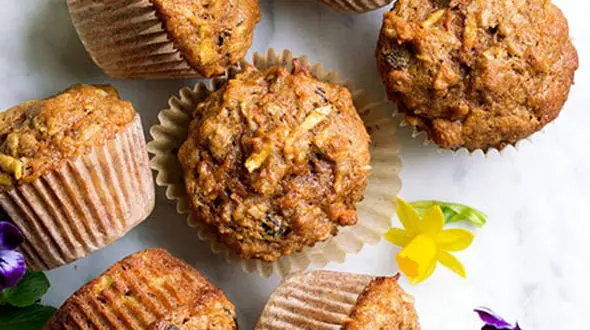 مافین سیب و گردو یک صبحانه خوشمزه + دستور تهیه