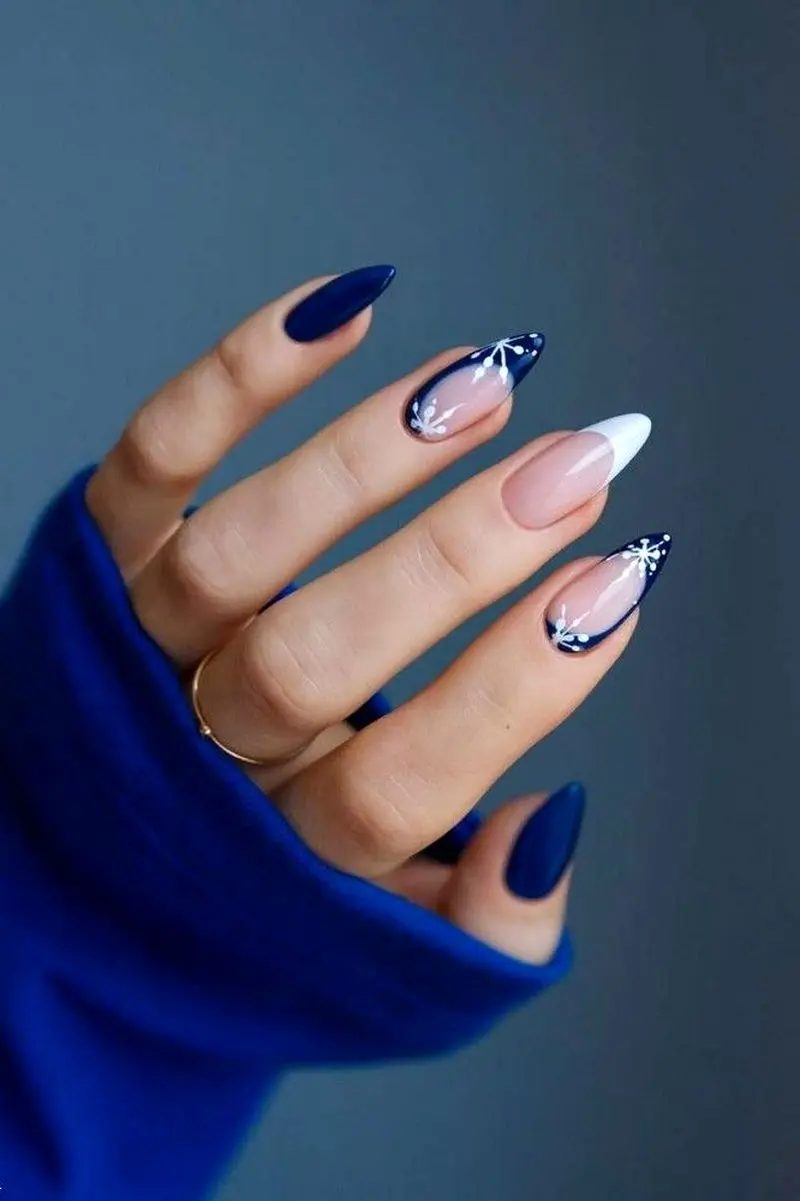 ناخن زمستانی | 30 طرح ناخن زمستانی ساده و شیک مناسب عروسی و تولد و حتی روزمره در تنوع بالا