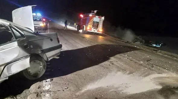 تصادف در محور نهبندان - زاهدان 3 کشته برجا گذاشت