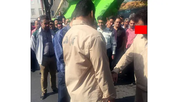 بازسازی صحنه جنایت هولناک در حلقه تماشاچیان + عکس