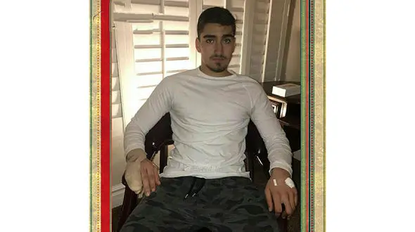 نجات جان یک دانش آموز امریکایی توسط  نوه پهلوان تختی+عکس
