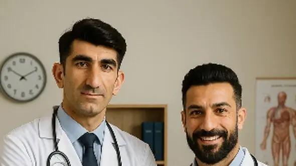 خداحافظی علیرضا بیرانوند و شجاع خلیل‌زاده از دنیای فوتبال، کلینیک بیرو با پزشکان فوتبالی در خدمت شما / فقط مهارت انگلیسی حرف زدن بیرانوند رو ببینید 