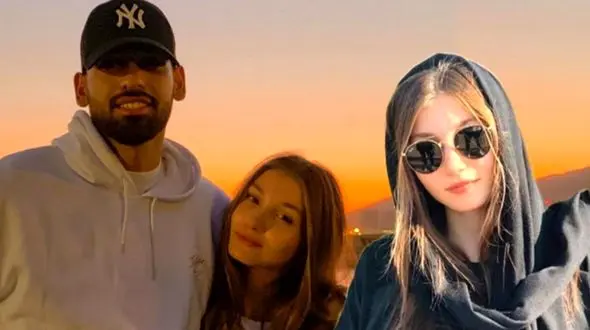 نامزد زیبا و جذاب ترکیه ای رهام کبیر با روسری در ایران / زیبایی ذاتی و طبیعی این دختر غوغا کرد !