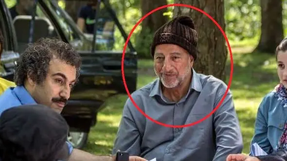 تیپ و چهره جدید «بابا پنجعلی» سریال پایتخت در مراسم تولد ایرج طهماسب