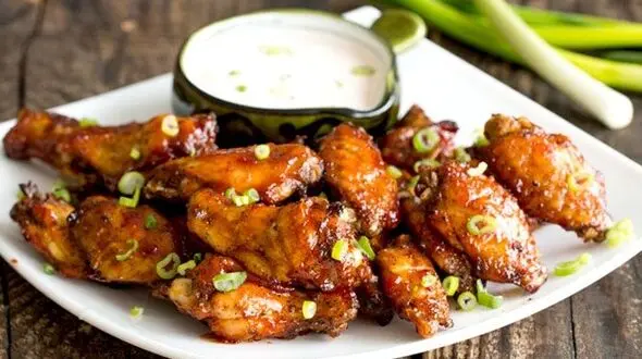 طرز تهیه بال کبابی با دورچین سبزیجات