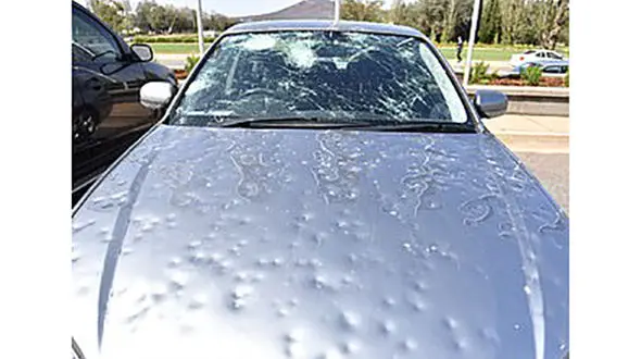 خسارت سنگین در پی بارش تگرگ در سیدنی+عکس