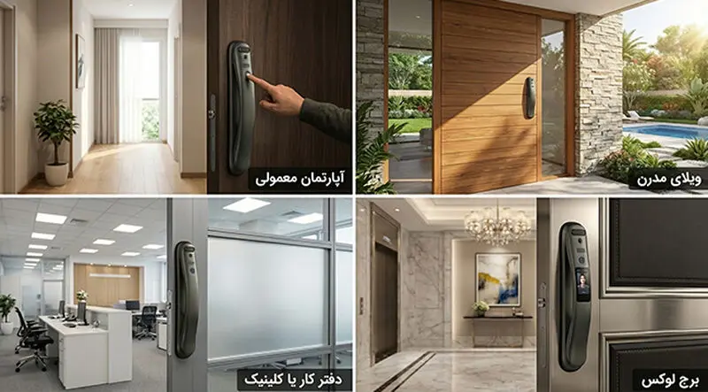 برای آپارتمان چه نوع دستگیره هوشمندی بهتر است؟