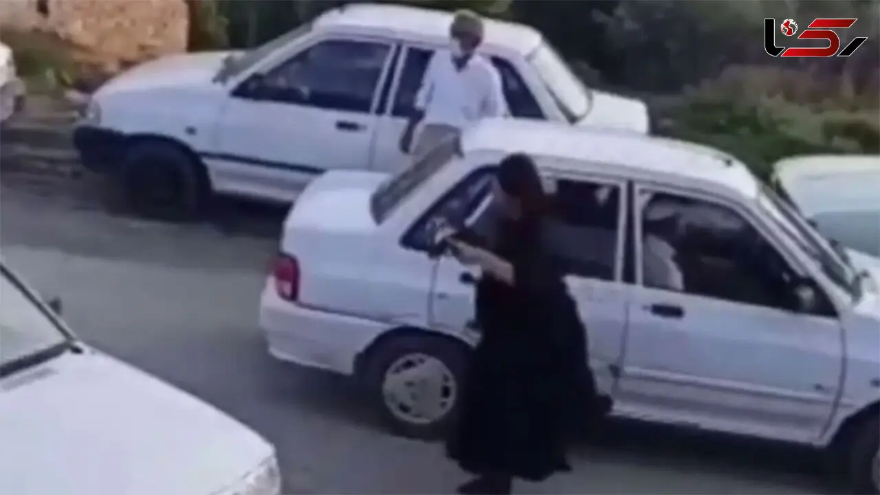 فیلم بی قراری نوعروس هنگام خاکسپاری میلاد احمد پور تازه داماد