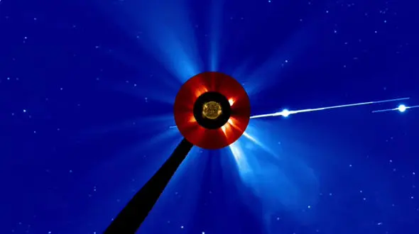 Solar storms on our own Sun can generate auroras on Earth/Record Stellar Explosion May Destroy Atmospheres of Nearby Worlds