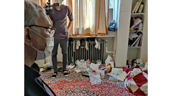 ‏بازدید وزیر بهداشت از خوابگاه دانشجویی پسران