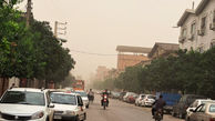 گردوغبار ترکمنستان به شهرهای مازندران رسید / میزان دید به 500 متر کاهش یافت + فیلم