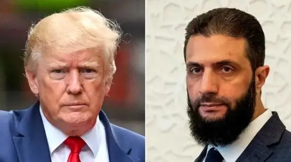 افشای دیدار ترامپ با احمد الشرع در عربستان توسط تایمز لندن