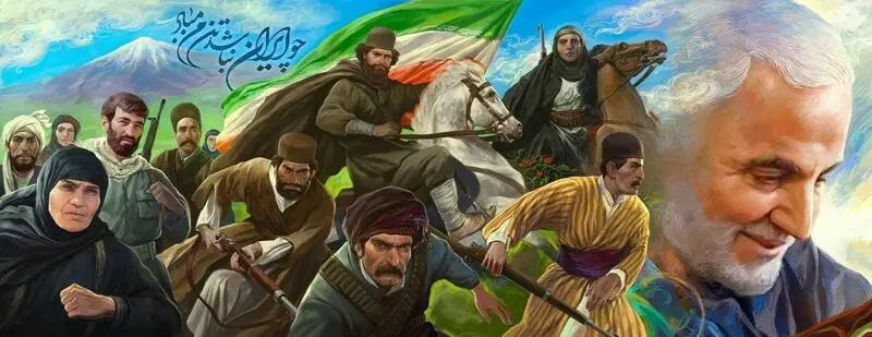 تصویر جدید دیوارنگاره میدان ولی‌ عصر (عج)