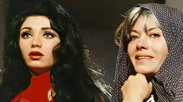  عکس سفر در زمان / سپیده، بازیگر قبل انقلاب در 64 سالگی و در کنار پسرش؛ سال 96